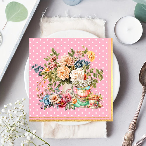 CRISON Rose napkins (20 or 40 pieces)