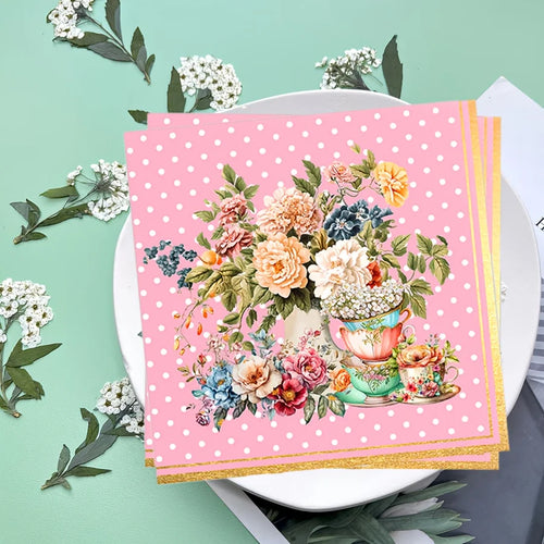 CRISON Rose napkins (20 or 40 pieces)